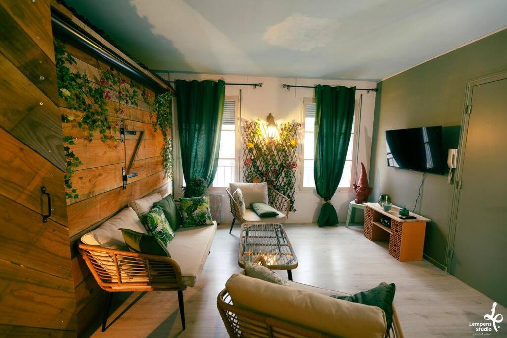 Appartement La Cabane Du Jardin Troyes Exterior foto