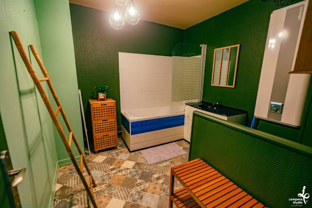 Appartement La Cabane Du Jardin Troyes Exterior foto
